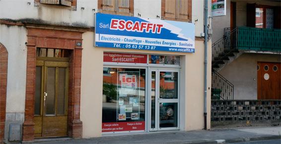 Logo SOCIETE ESCAFFIT - Installateur RGE panneaux solaires GAILLAC