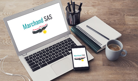 Logo MARCHAND SAS - Installateur RGE panneaux solaires SAVIGNEUX