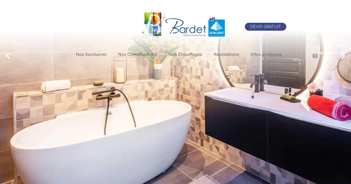 Logo BARDET S.N. - Installateur RGE panneaux solaires MONTRICHARD VAL DE CHER
