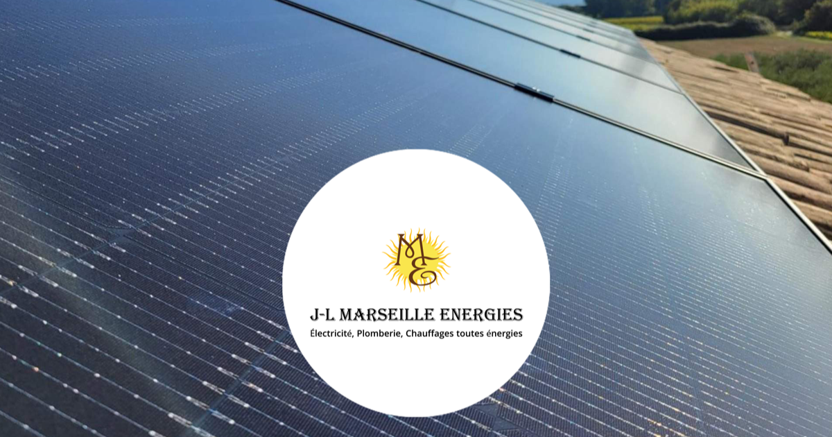 Logo J.L. MARSEILLE ENERGIES - Installateur RGE panneaux solaires SARRIANS