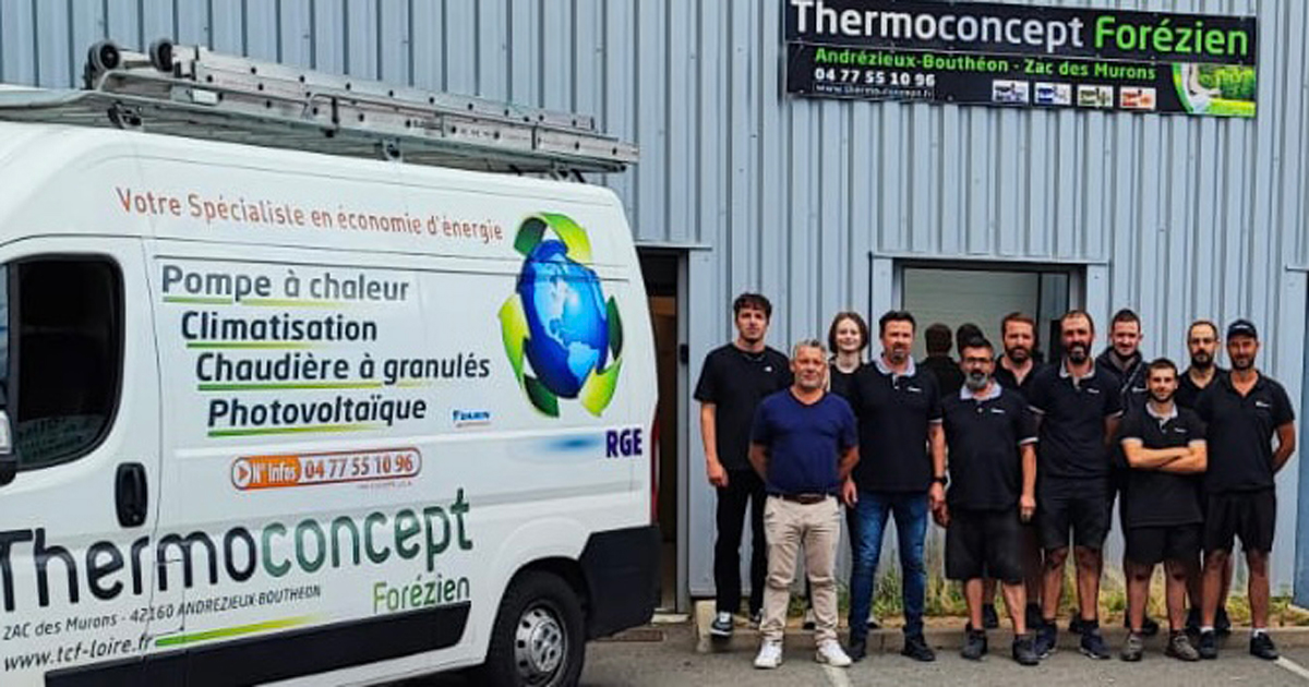 Logo THERMO CONCEPT FOREZIEN - Installateur RGE panneaux solaires ANDREZIEUX BOUTHEON