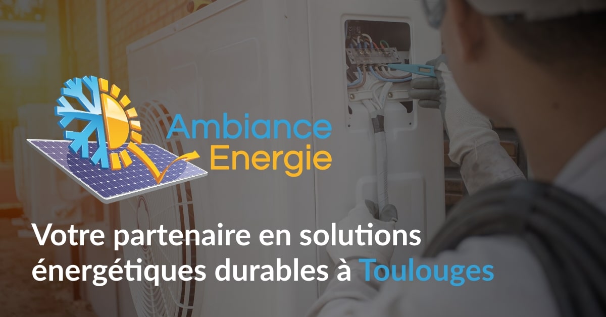 Logo AMBIANCE ENERGIE - Installateur RGE panneaux solaires TOULOUGES