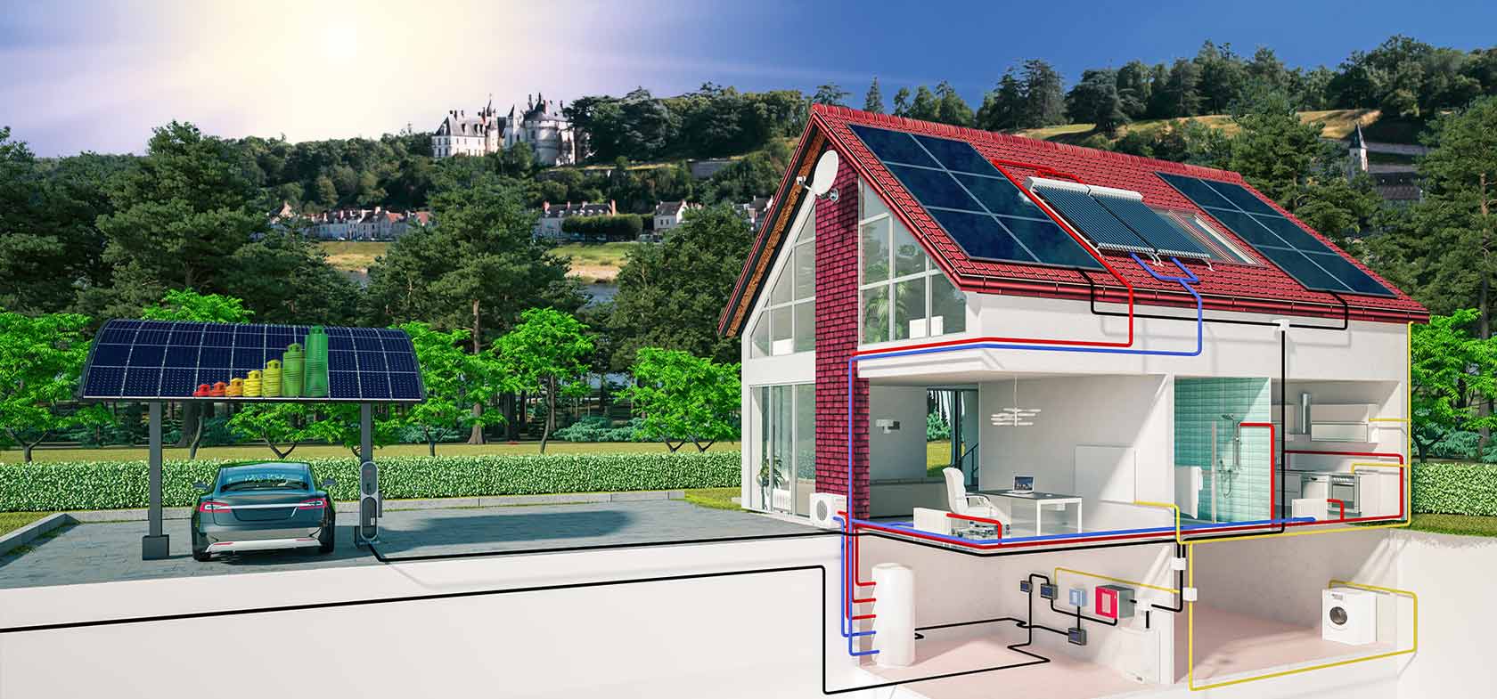 Logo VOLTAMIX/AGENCE TOUS SERVICES EURL - Installateur RGE panneaux solaires CLERE LES PINS