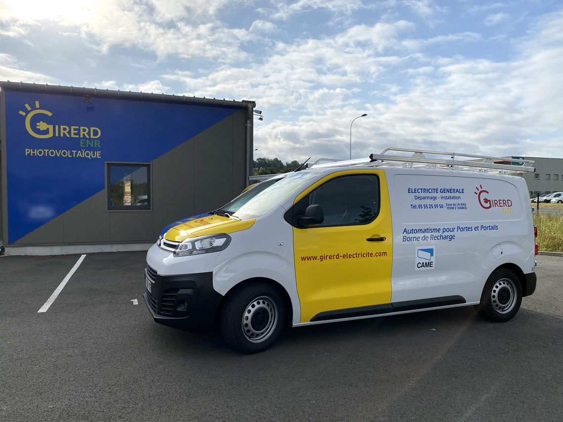 Logo GIRERD ELECTRICITE SAS - Installateur RGE panneaux solaires BRIVE LA GAILLARDE