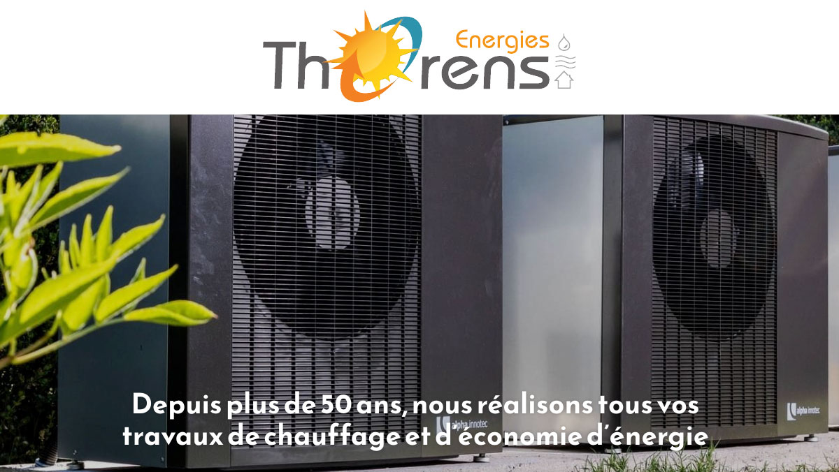 Logo THORENS ENERGIES - Installateur RGE panneaux solaires FILLINGES