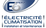Logo E-6TEM - Installateur RGE panneaux solaires LAVAUR