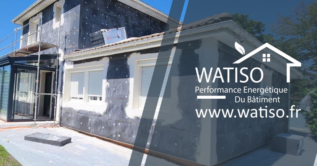 Logo WAT'ISO - Installateur RGE panneaux solaires SAINT-BONNET-DE-MURE