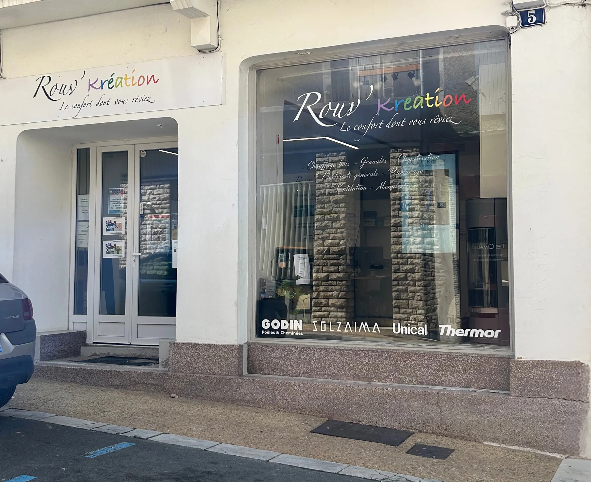 Logo EURL ROUV'KREATION - Installateur RGE panneaux solaires SAINT PAUL LA ROCHE