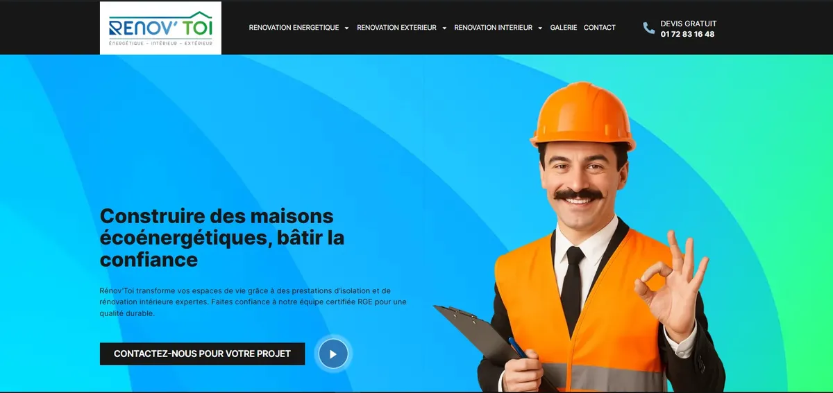 Logo RENOV'TOI - Installateur RGE panneaux solaires SAINT FARGEAU PONTHIERRY