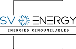 Logo SV ENERGY - Installateur RGE panneaux solaires BELLEGARDE