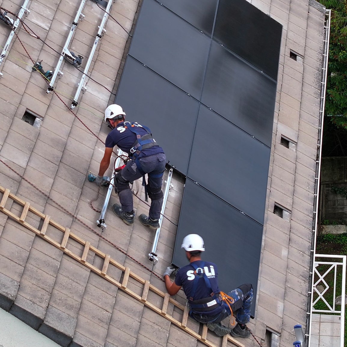 Logo SOLI - Installateur RGE panneaux solaires MAREIL LE GUYON