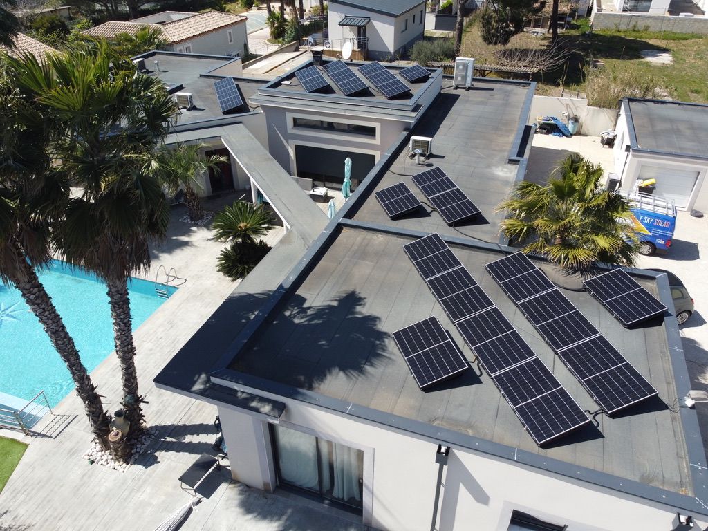 Logo E SKY SOLAR - Installateur RGE panneaux solaires SAUSSAN