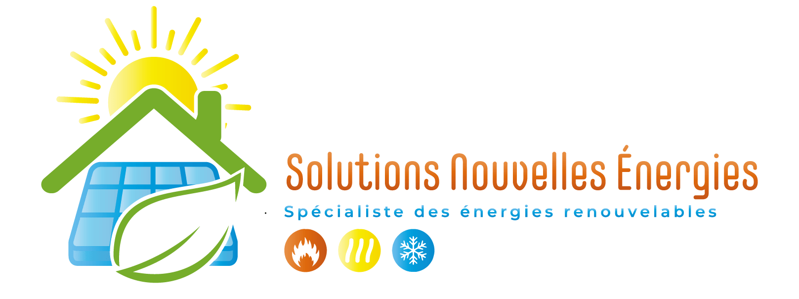 Logo SOLUTIONS NOUVELLES ENERGIES - Installateur RGE panneaux solaires BEDARRIDES