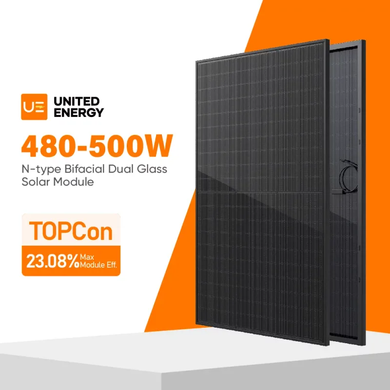 Panneau Solaire 500W N-Type TOPCon Haut Rendement