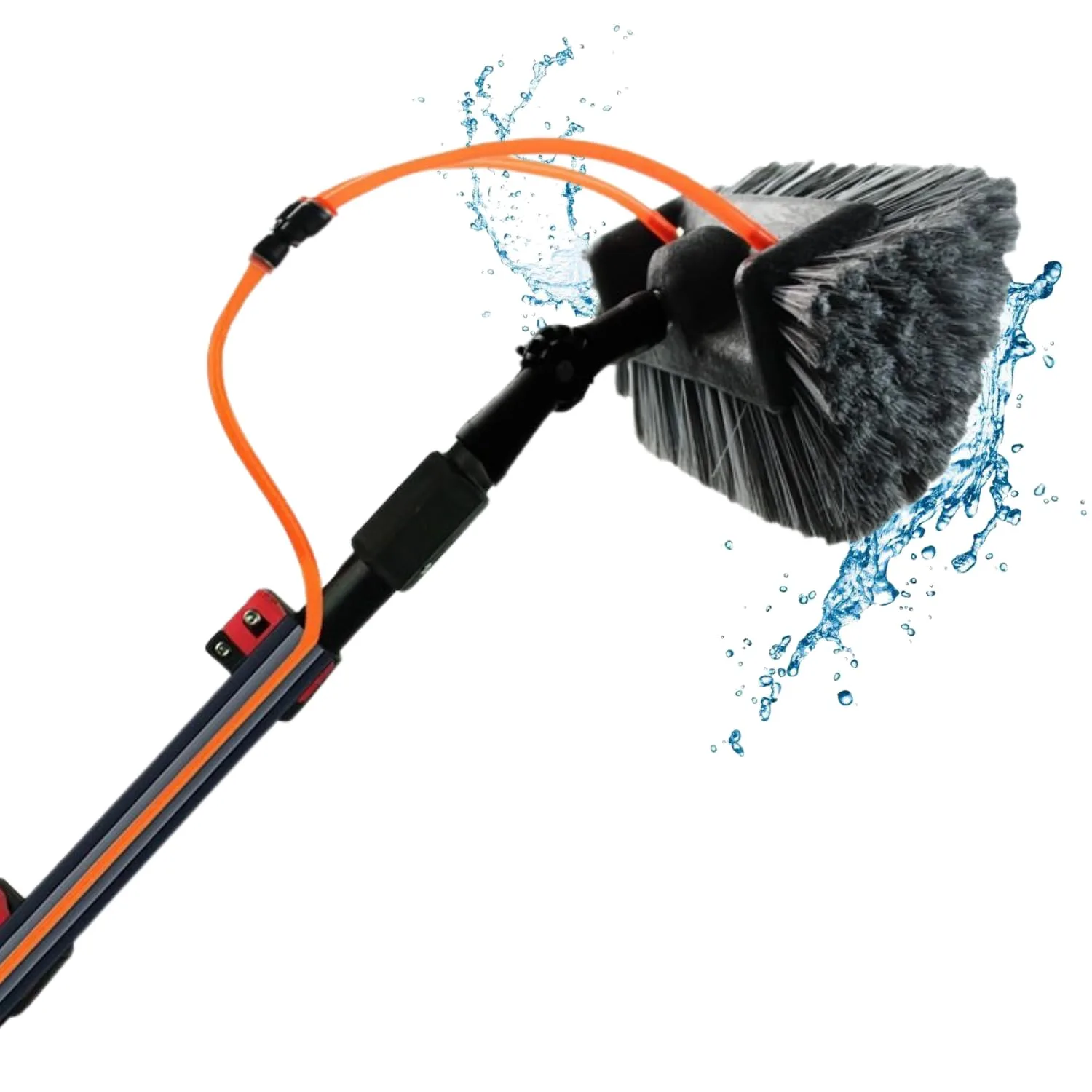 Perche Telescopique Nettoyage 8m avec Brosse